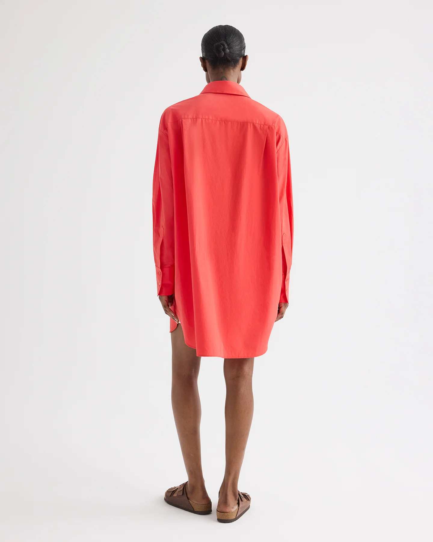 Big Joe Shirt Dress in Superfine Cotton - Image 4