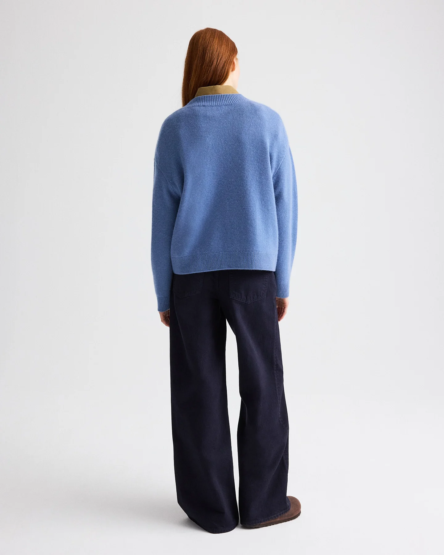 Boy Crewneck Sweater in Italian Cashmere - Image 5