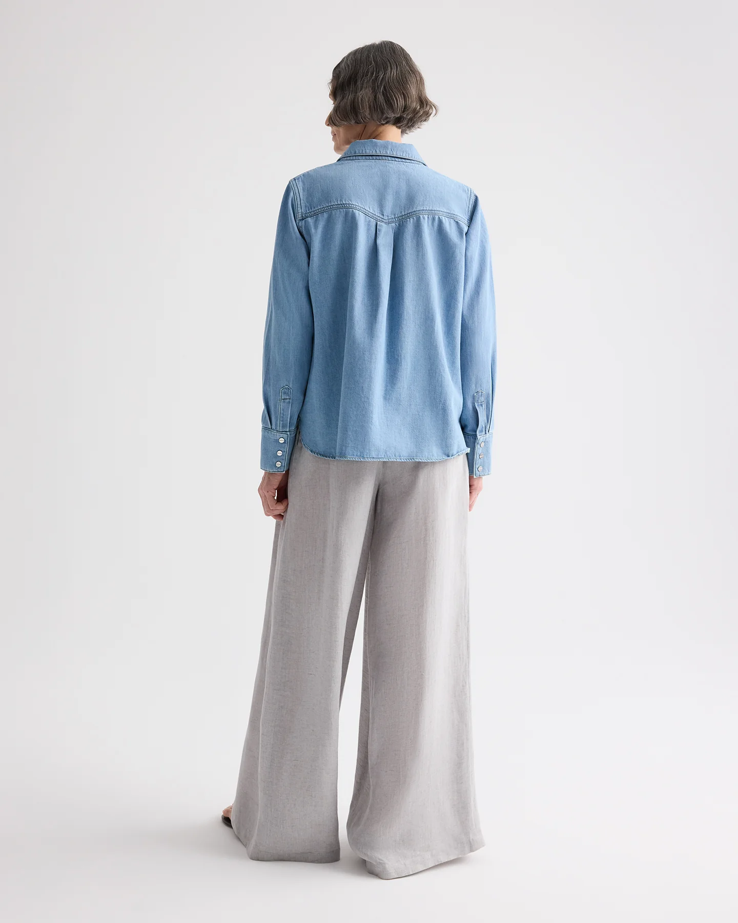 Drew Pant in Delave Linen - Image 4