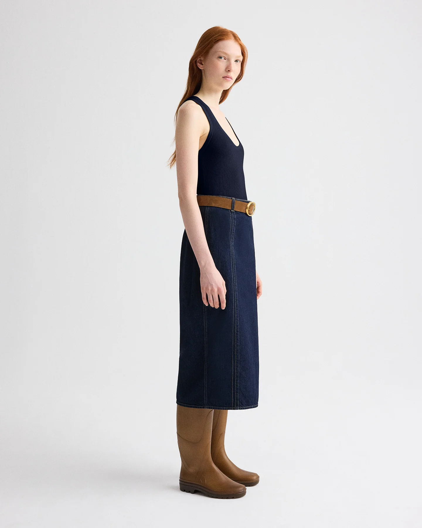 First Layer Tank in Cotton Silk - Image 4
