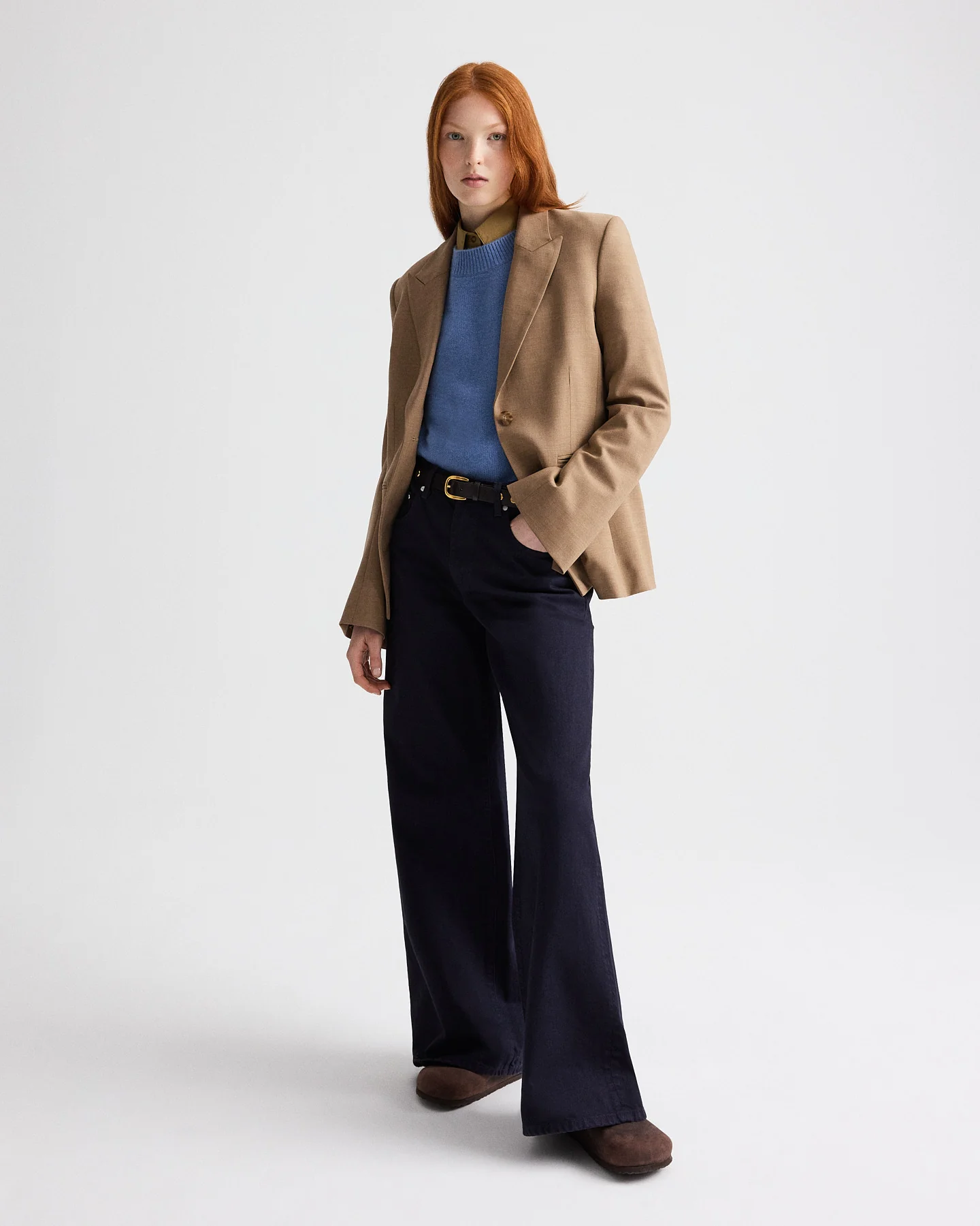 Her Fit Blazer in Bistretch Ultrafine Tabby