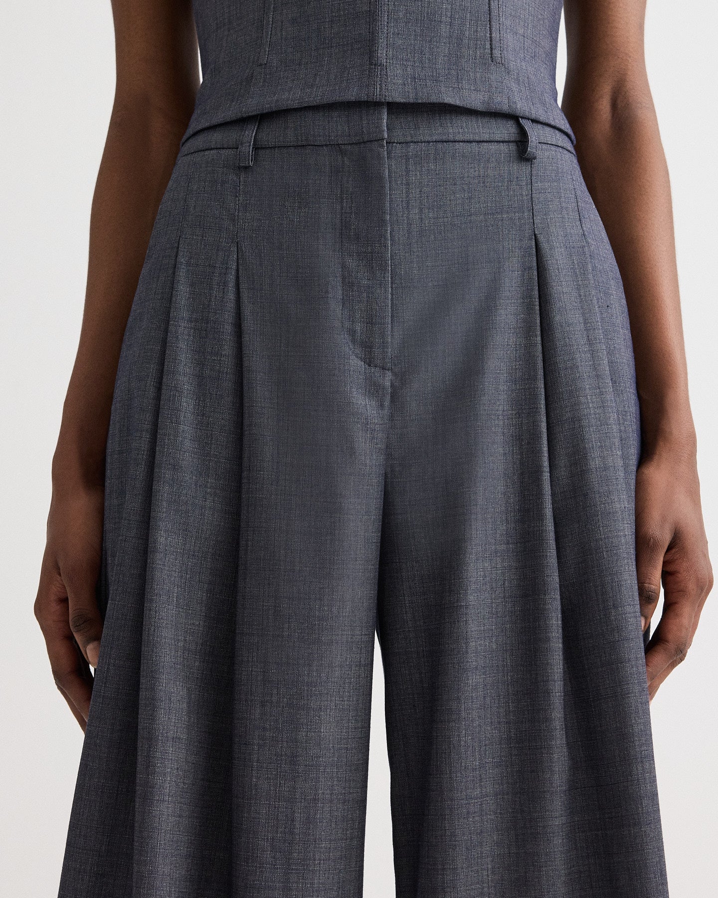 Next Didi Pant in Lightweight Viscose Wool - Image 3