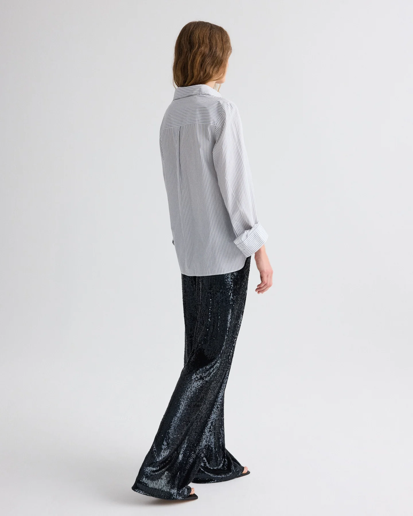 Next Morning Shirt in Micro Hairline Stripe - Image 5