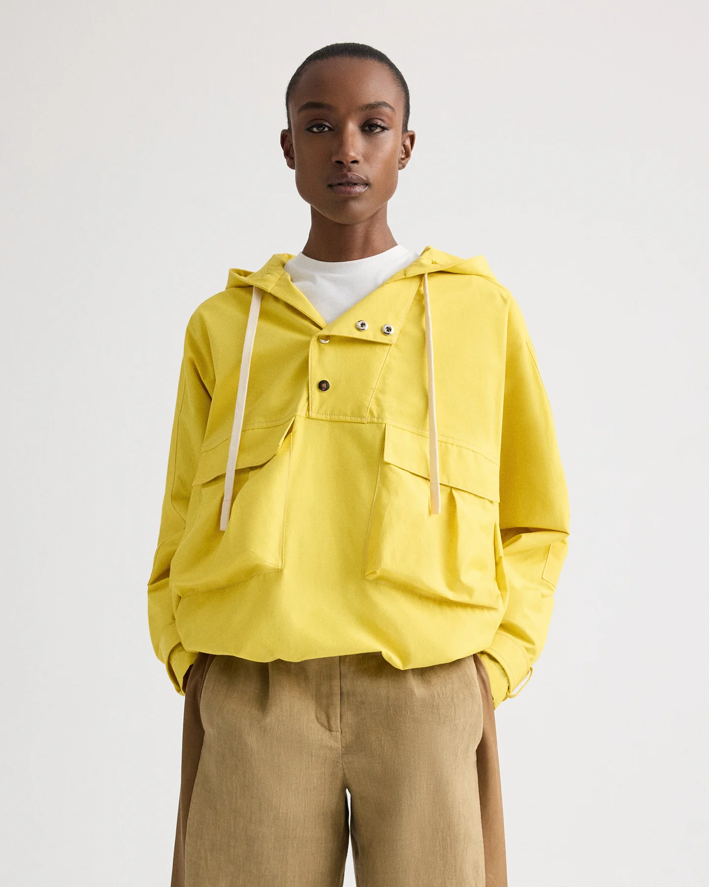 Rain Check Hoodie in Water Repellent Twill
