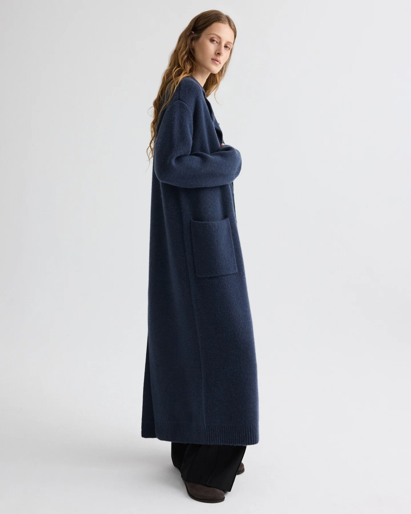Sunday Morning Cardigan Coat in Italian Cashmere - Image 4