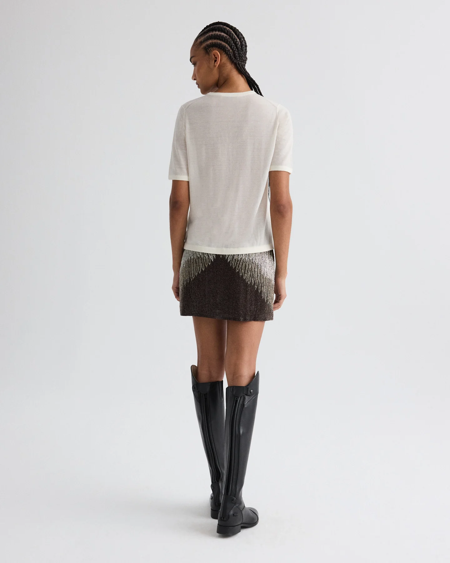 True Crewneck in Superfine Cashmere - Image 5