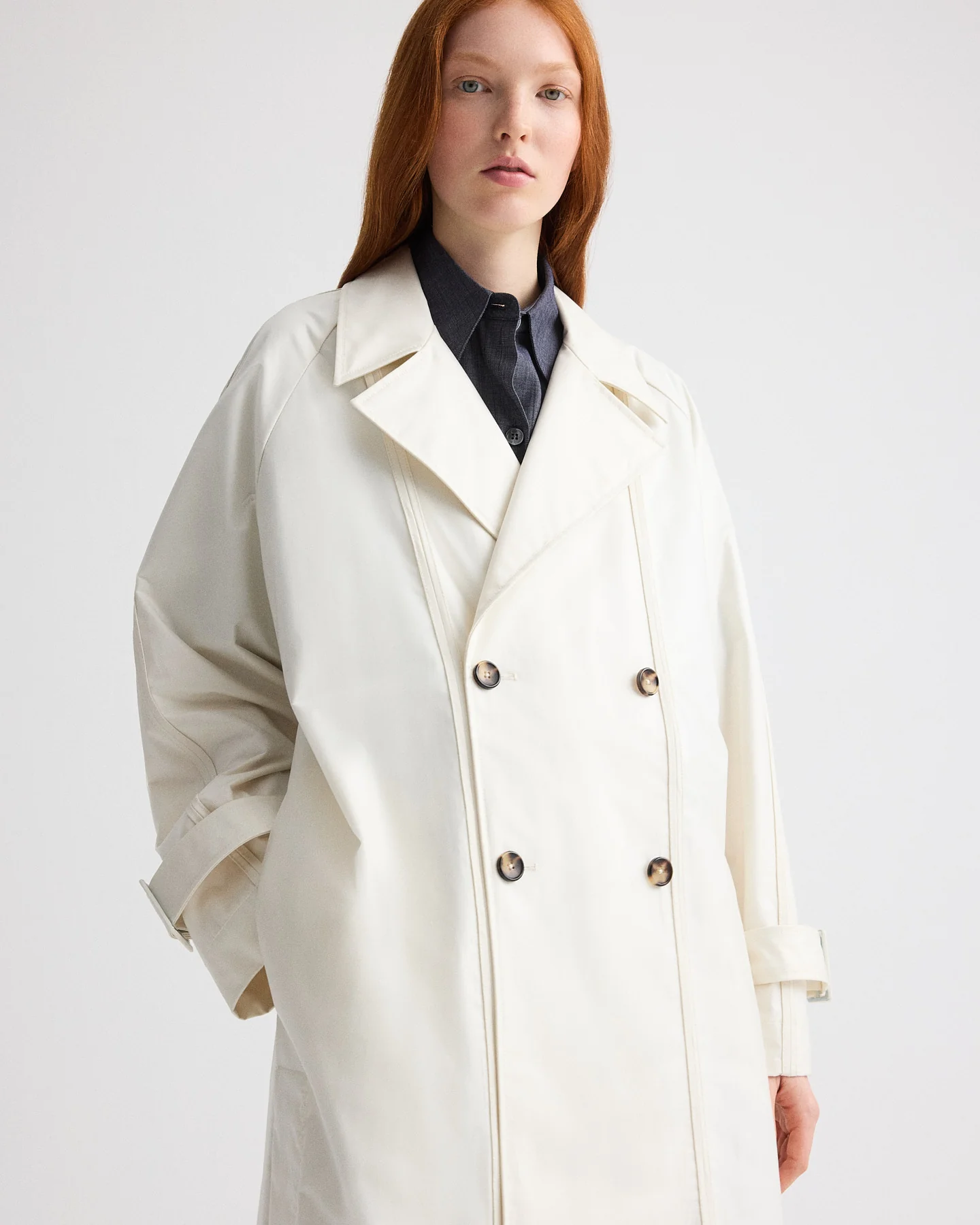 Unfinished Business Coat in Matte Polyurethane Film - Image 4