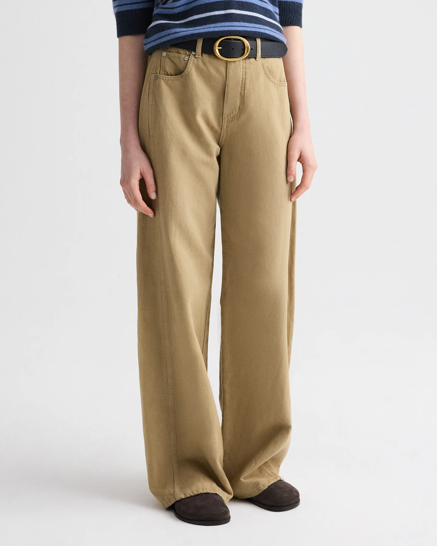 West 11th St Jean in Natural Denim - Image 2